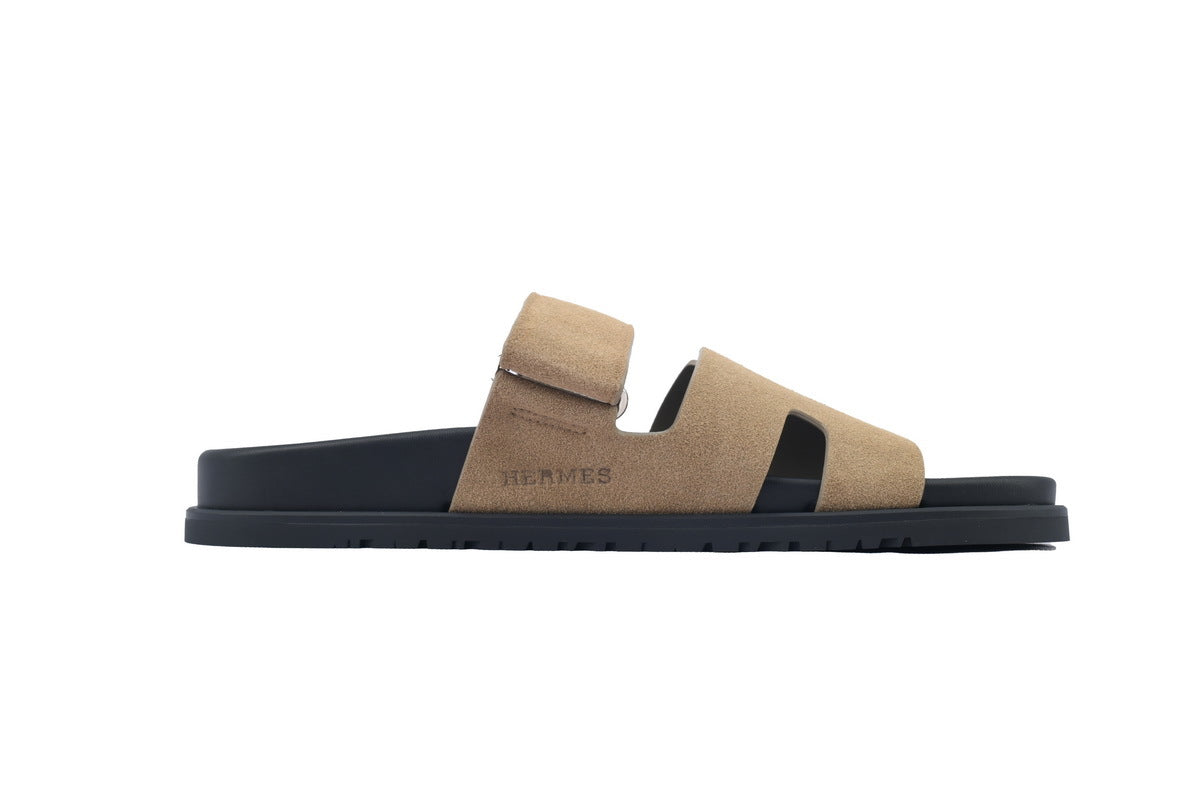 Hermès Leather Slide Sandals – EU 38–46