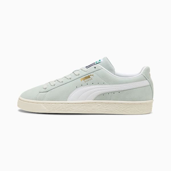 PUMA Suede Classic Mint Green-White-Vintage Off-White