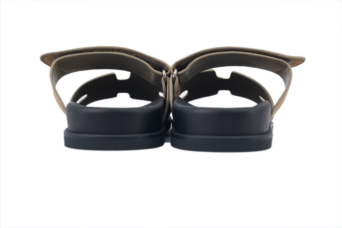 Hermès Leather Slide Sandals – EU 38–46