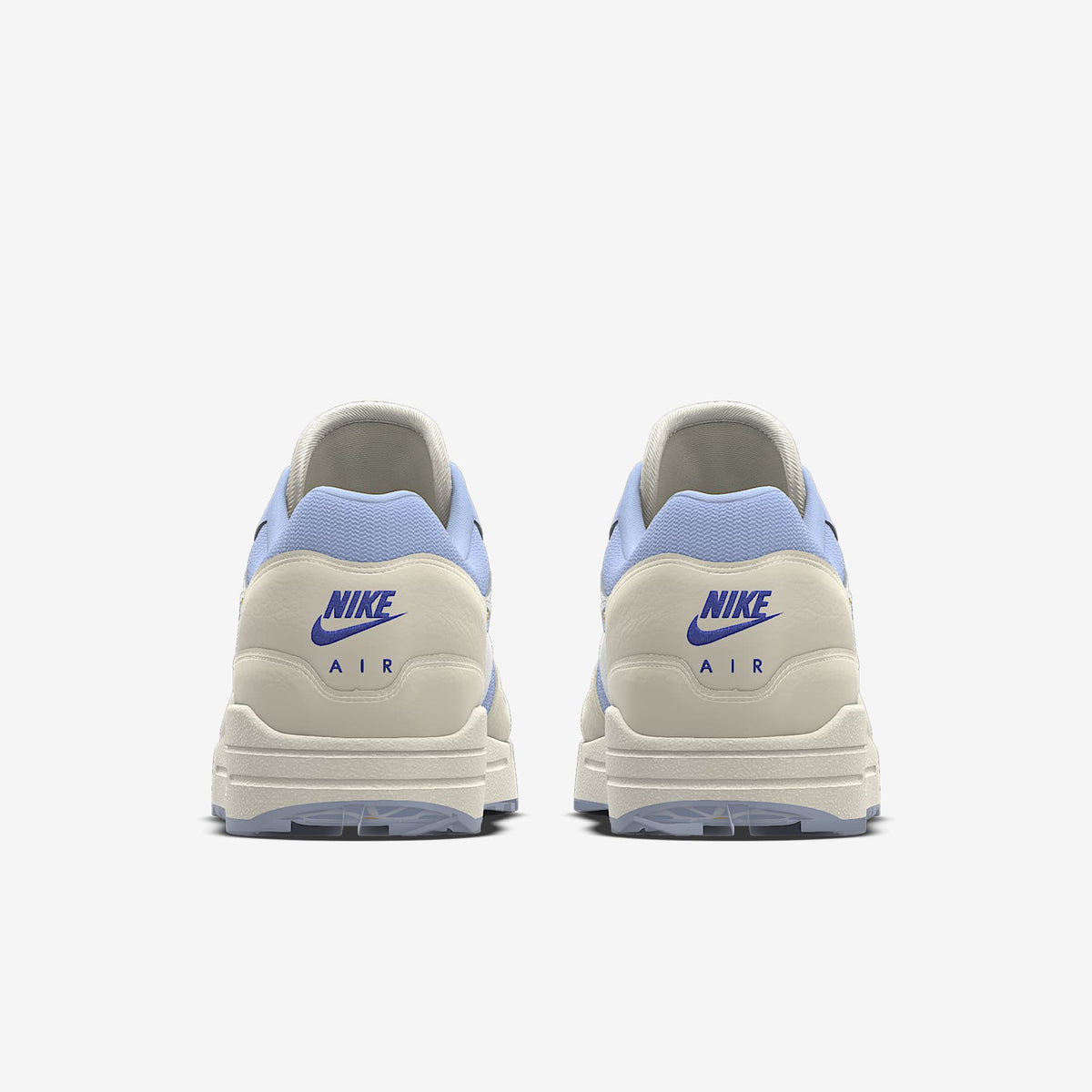 Nike Air Max 1 By You – Light Blue/Cream/Lilac Custom Sneaker