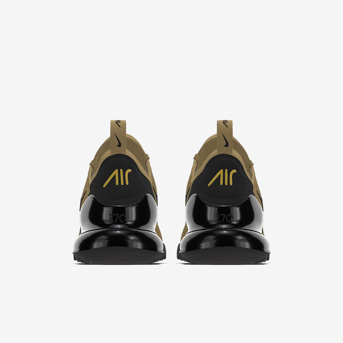 Nike Air Max 270 By You – Khaki/Black Custom Sneaker