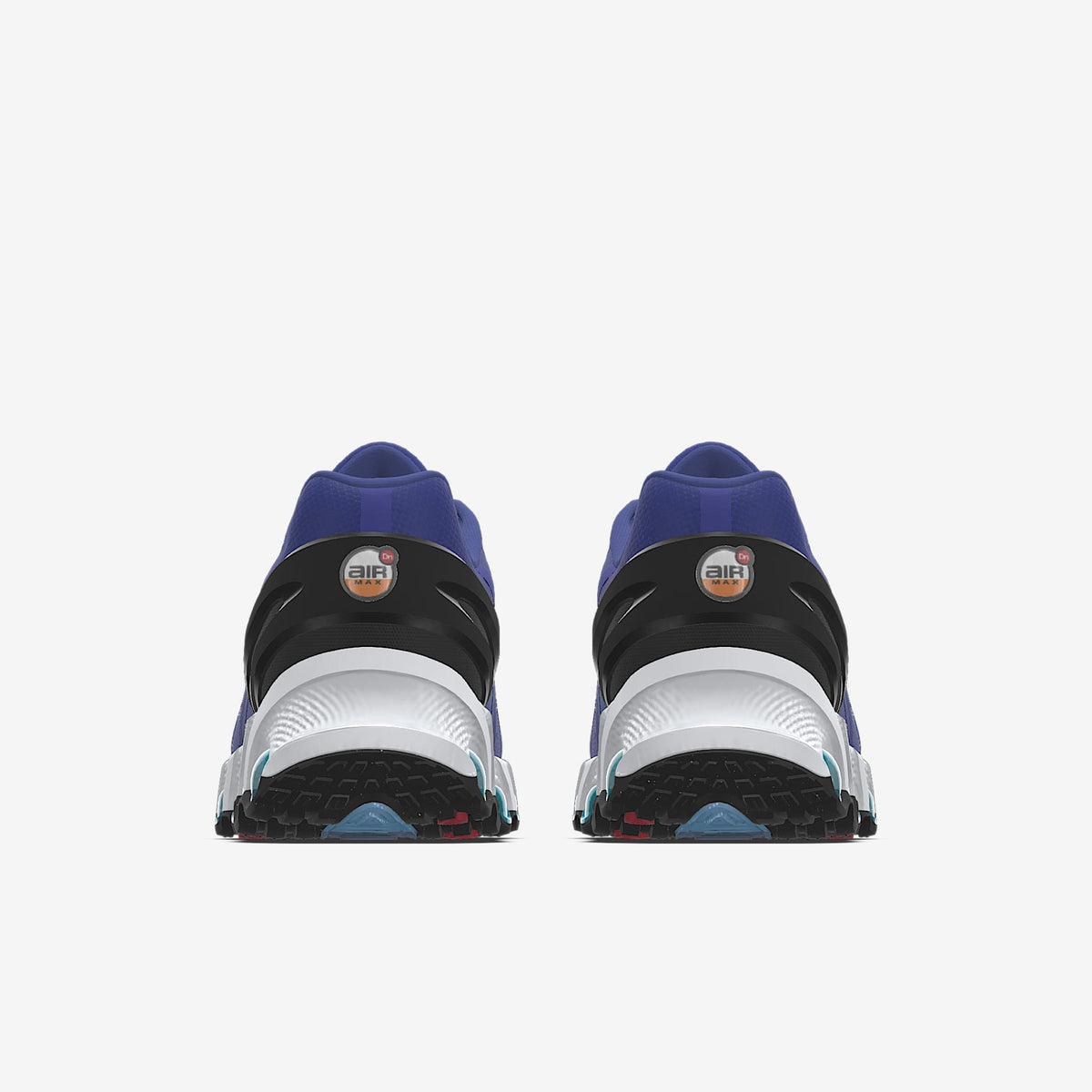 Nike Air Max DN By You – Purple/Teal/Black/White Custom Sneaker