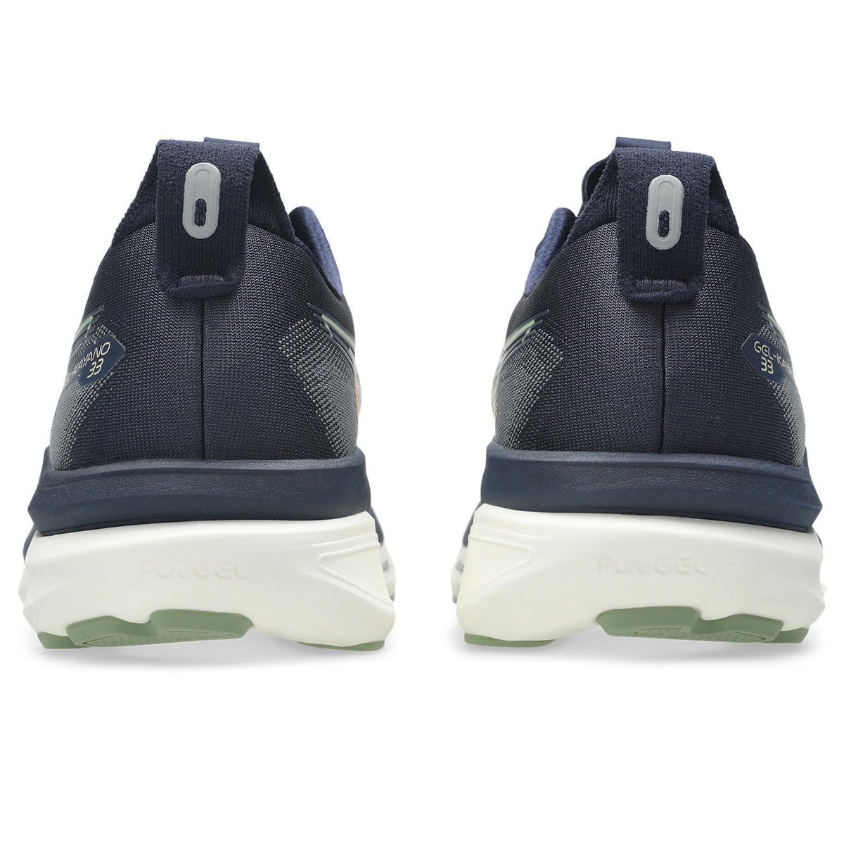 Asics Gel-Kayano 33 Midnight Navy / Sage Green