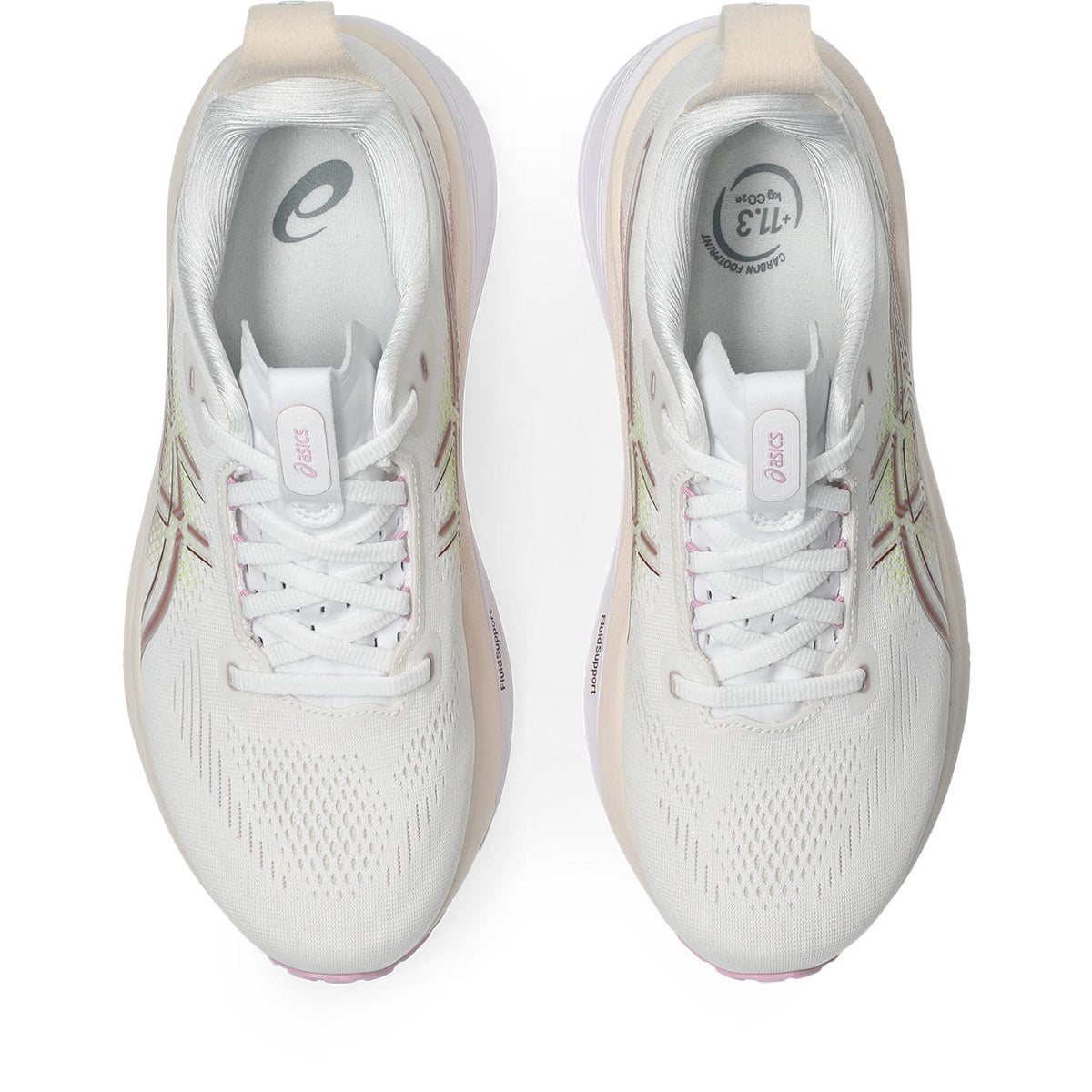 Asics Gel-Kayano 33 White / Dusty Rose
