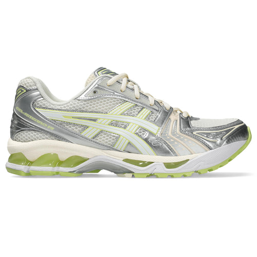 Asics Gel-Kayano 14 White / Metallic Silver / Lime Green