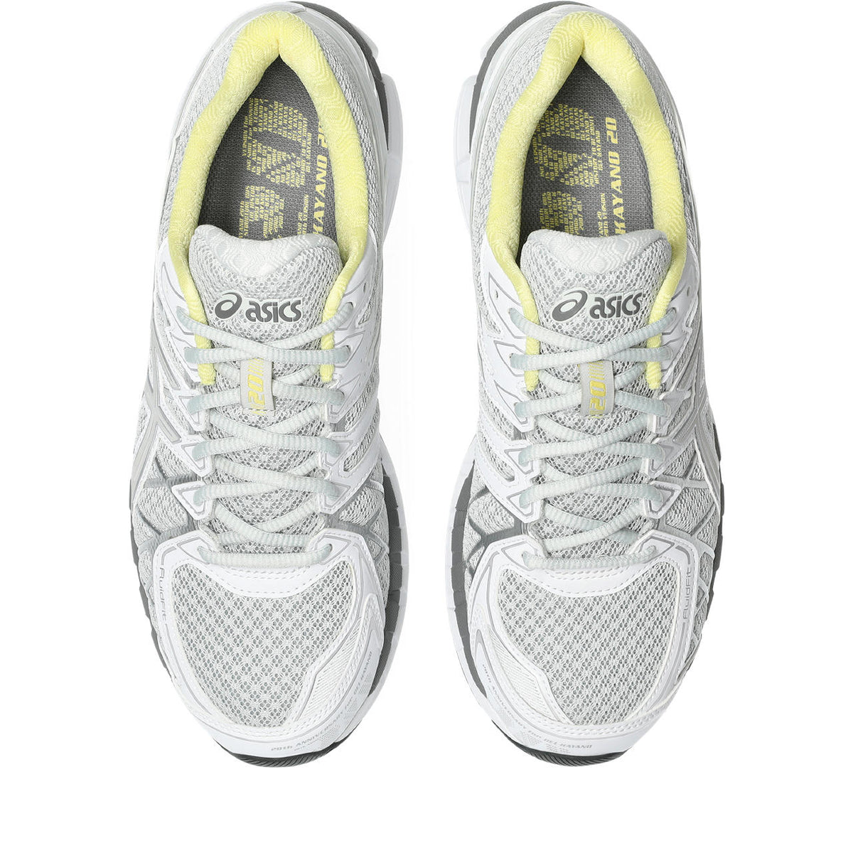 Asics Gel-Kayano 20 White / Silver / Pale Yellow