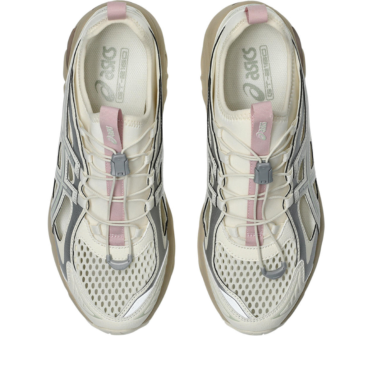 Asics GT-2160 Cream / Silver / Light Green / Pink
