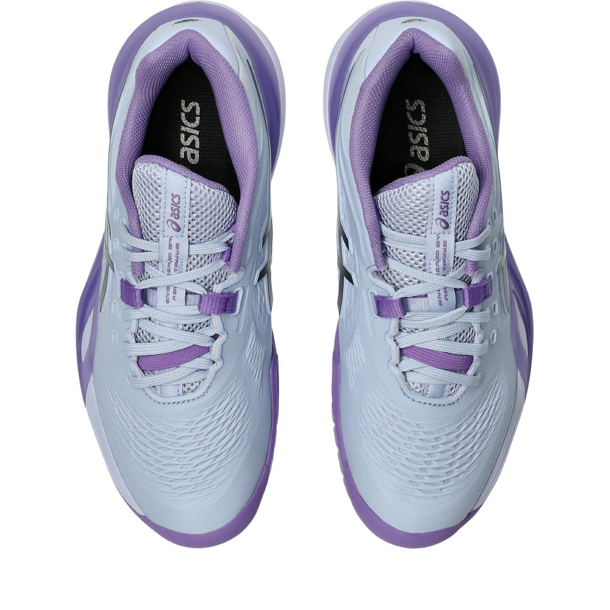 Asics Gel-Resolution – Light Blue/Purple/Black Tennis Sneaker