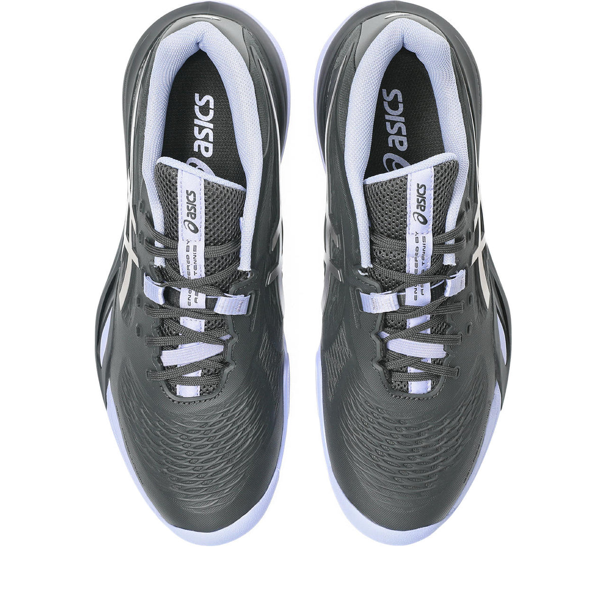 Asics Gel-Resolution – Dark Grey/Silver/Lavender Tennis Sneaker
