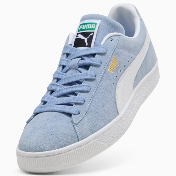 PUMA Suede Classic Light Blue-White-Gold