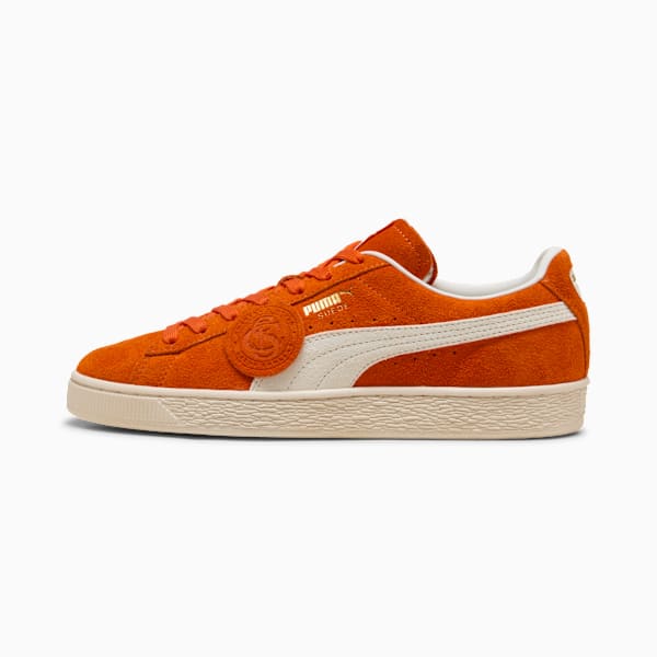 PUMA Suede Vintage Orange-Off-White Badge-Gum Sole
