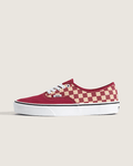Vans Authentic Burgundy-Beige Checkerboard