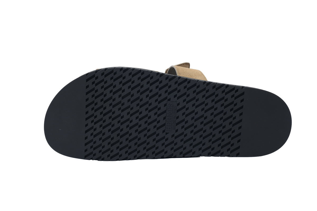 Hermès Leather Slide Sandals – EU 38–46